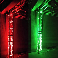 Projecteurs LED Par carrés étanches pour extérieur avec garantie de 2 ans, 24x15w Rgbw 4 en 1