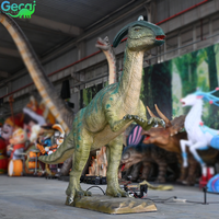 Modèle de dinosaure animatronique de parc à thème pour vente en usine, modèle de dinosaure réaliste télécommandé, modèles de dinosaures robotiques