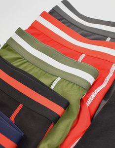 Pantalones Cortos de Compresión de Punto de Talle Alto <span class=keywords><strong>para</strong></span> Hombre, Transpirables, de Algodón y Elastano, Moldeadores de Cuerpo, Control de Abdomen, Pantalones Reductor - Product Image 6