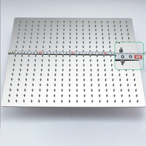 Doccia ultra-sottile a specchio HD da 16 pollici con soffione a soffitto. - Product Image 2
