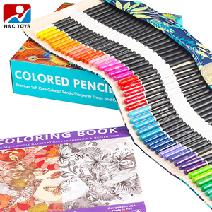 Set di Matite Colorate <span class=keywords><strong>a</strong></span> Base d'Olio (76 Matite Colorate) per Pittura (72 Colori) - Product Image 2