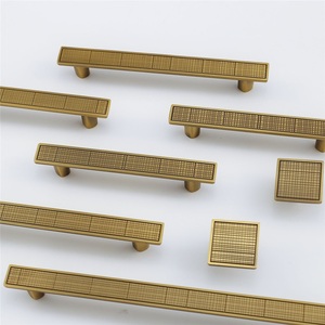 Minimalist Shell Pattern Oval Drop-shaped <b>Small</b> Single-hole Bronze Cabinet Drawer Wardrobe Handle Modern Light Luxury Surface - Product Image 4