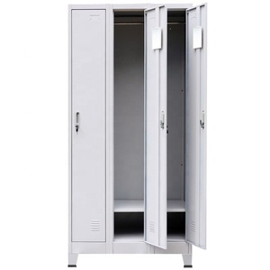 Giá Rẻ Nhà Máy Giá Hiện Đại Kim Loại 3-Cửa Quần Áo Lưu Trữ Locker Cho Hội Thảo Và Phòng Tập Thể Dục Sử Dụng Nhân Viên Công Nhân Tủ - Product Image 5
