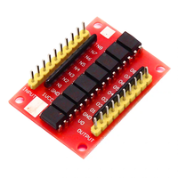 Carte d'isolation optocoupleur 12V 8 canaux Module d'isolation de déclenchement de haut niveau Amplificateur de phase positive Carte PCB 50mA