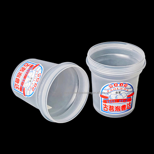 Offre Spéciale – Gobelets en Plastique Personnalisables avec Logo (100g, 200g, 300g, 500g, 16oz, 1kg) et Couvercles Twist – Emballage Personnalisé pour <span class=keywords><strong>Yaourt</strong></span> - Product Image 5