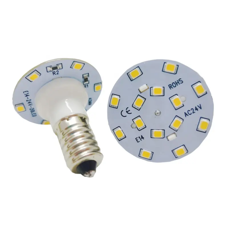 E14 luce Led luce Led Pixel bianco lampada E14 60v 24v Cabochon lampadina a Led