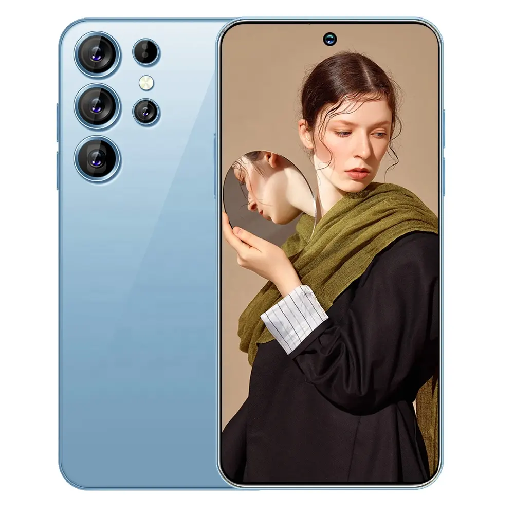 2024 смартфон S24 Ultra 12 ГБ + 1 ТБ 5 г Android 12 6,8 большой экран 6800 мАч батарея двойная SIM-карта игровой сотовый телефон