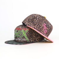 Casquette à 5 panneaux non structurée en nylon personnalisée, style vintage avec visière plate, broderie personnalisée