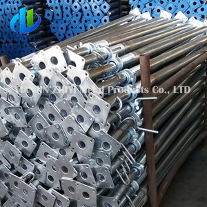 Thép Prop <span class=keywords><strong>Nut</strong></span> điều chỉnh boong hỗ trợ giàn giáo <span class=keywords><strong>Caster</strong></span> bánh xe xoay U đầu cơ sở jack cắm giàn giáo thép chống đỡ tay áo với <span class=keywords><strong>NUT</strong></span> - Product Image 6