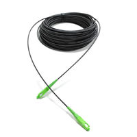 Rakitan kabel SC APC kustom 1M/2M/3M/5M/10M/20M/30M/50M luar ruangan IP67 kabel Jumper serat optik tahan air G657A2