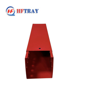 Canaleta para Cables Tipo Canalón con Recubrimiento en Polvo, Ampliamente Utilizada, OEM, Ignífuga, Colorida, Caja de Cables Cerrada - Product Image 2