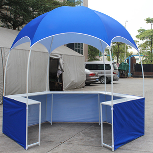 Mạnh mẽ tán gazebo yurt Lều tròn tùy chỉnh mái vòm marquee tùy chỉnh Tán lều thực phẩm tùy chỉnh Lều tán với khung - Product Image 3