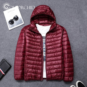 Impermeable rompevientos plegable al aire libre de invierno pluma de chaqueta acolchada - Product Image 3