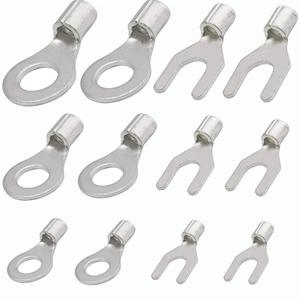 Rise Ot Ut Cold Pressed Cable <b>Terminal</b> Blocks 18 In 1 Combination Pack Tin Plated Copper Brass Clamping Type Silver - Product Image 2