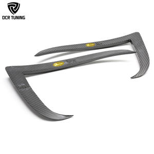 2023 + <span class=keywords><strong>Tesla</strong></span> modèle <span class=keywords><strong>S</strong></span> carbone avant antibrouillard Canards nouveaux modèles de <span class=keywords><strong>s</strong></span>éparateur de pare-chocs mat Kits de carrosserie en carbone sec 2 pièces/ensemble - Product Image 2