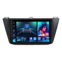 Meihua 10 pouces OLED Android AUTO GPS tableau de bord stéréo pour lecteur DVD CarPlay DSP pour VOLKSWAGEN Tiguan L 2017-2024 VW intégré