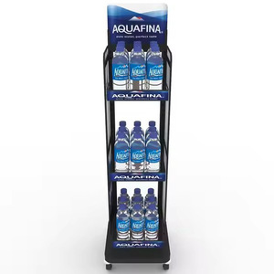 Exhibidores de Bebidas Personalizados de Fábrica China, Exhibidores de Refrescos de Cola, Agua, Botellas de Agua, Exhibidores de Bebidas Coca-Cola para Venta al por Menor - Product Image 2