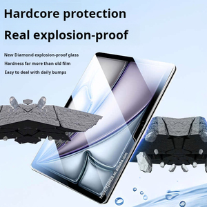 Protection d'<span class=keywords><strong>écran</strong></span> en verre trempé 9H ultra-fin, anti-empreintes digitales, anti-chocs, étanche, anti-rayures, HD clair, 2.5D, pour <span class=keywords><strong>iPad</strong></span> Air 13 pouces - Product Image 5
