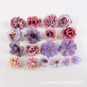 Kit Artisanal en Soie Artificielle, Faux Hortensia, Pompon, Fleurs de Chrysanthème pour Artisanat, Décorations Artisanales, Sac <span class=keywords><strong>Ita</strong></span>, Style - Product Image 5