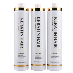 Set Perawatan Rambut Shampoo Bebas Formaldehida Keratin Smoothing Straightening Perawatan Rambut Keratin untuk Memperbaiki Rambut Mengembang - Product Image 2
