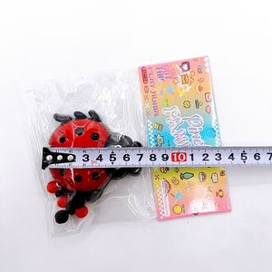 Produits mignons en gros, design créatif, jouets anti-stress Taba Mochi, jouets à presser en TPR, <span class=keywords><strong>coccinelle</strong></span> à sept étoiles, jouet à presser - Product Image 6