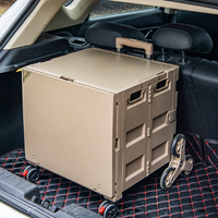 Chariot de camping moderne, grande capacité, léger, pliable, portable, pour extérieur, avec roues pour monter les escaliers, vente en gros à bas prix