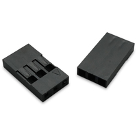 Connecteurs Femelles Dupont à Tête Plastique 2,54 mm 1P 2P 3P 4P 1X1P 1X2P pour Câble Jumper