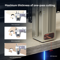 Machine de découpe laser CNC à diode laser haute puissance ATOMSTACK A40 S40 X40 Pro 210W pour marbre, métal, bois