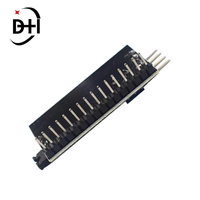 Papan Antarmuka Serial IIC I2C TWI SPI dengan Pelat Adaptor LCD 1602 2004 Modul Konverter PCF8574 untuk Papan LCD & Aksesori