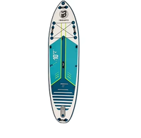 Planche de paddle gonflable de 11 pouces en PVC/EVA du fabricant chinois IBoard pour la randonnée aquatique