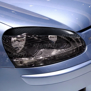 1 Par de Cubiertas Decorativas para Faros Delanteros de Fibra de Carbono para Volkswagen Golf5 MK5 2005 2006 2007 2008 2009, Accesorios para Automóviles - Product Image 6