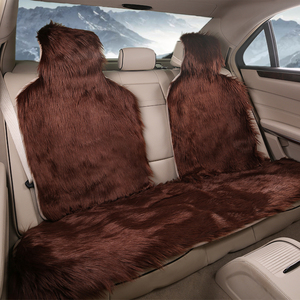 Cojín de coche de piel larga de lujo elegante lavable inodoro funda de asiento de coche universal para KIA TOYOTA <span class=keywords><strong>HYUNDAI</strong></span> BUICK - Product Image 5
