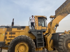 Komatsu รถตัก WA600ขนาดใหญ่ของแท้รถตัก WA600-6มือสองจากญี่ปุ่น WA600-8 - Product Image 4