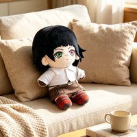 Poupée personnalisée, figurine d'anime, jouets en peluche, personnages kawaii, vêtements en coton personnalisés OEM