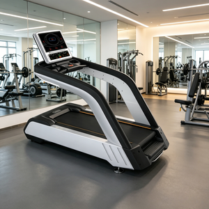 Hot Sale Powerful Stable <b>Motor</b> Commercial Running Machine With LED Screen Gym Cardio Equipment for Daily Gym Training - Product Image 1