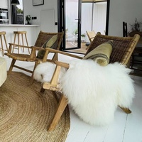Mobilier de jardin pliable et moderne, chaise de plage d'extérieur en bois