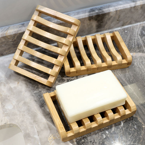 Jabonera de Bambú Natural con Logotipo Personalizado al por Mayor, Drenaje Rápido <span class=keywords><strong>y</strong></span> Resistente al Moho, Jabonera de Madera Ecológica para <span class=keywords><strong>Ducha</strong></span> <span class=keywords><strong>y</strong></span> Lavabo - Product Image 1