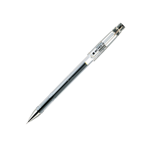 Stylo bille à encre aqueuse extra-fine GANRAKU CHIKUYUME LH-20C3 0,3 mm, trois couleurs d'encre, corps en plastique transparent, pour l'école - Product Image 1