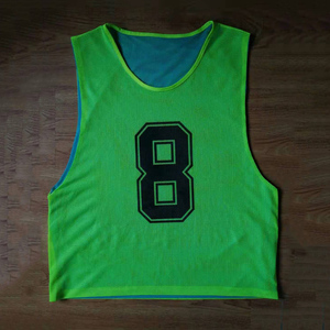 Rompi Seragam Sepak Bola Dua Sisi Pria Wanita, Pakaian Olahraga Sepak Bola Reversibel Cepat Kering Warna-warni - Product Image 5
