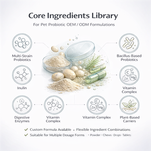 OEM Pet <b>Probiotics</b> Chewable <b>Tablets</b> for Cats & Dogs-High-Protein Organic Intestinal Care Allergy Relief & Immune Support - Product Image 2