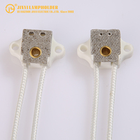 Douille G4 g5.3 g6.35 phare 250V 500W rating halogène supports de lampe bases de lampe pour pièces de lustre