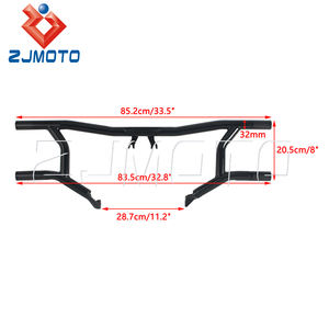 哈雷旅行车FLHX/FLHR/FLTRXST 2014-2025的2步发动机护罩W/Delrin滑块哈雷防撞杆 - Product Image 4