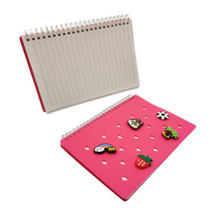 Carnets à spirales en gros à prix abordable, bloc-notes en silicone personnalisés et imperméables avec impression de dessins animés - Product Image 3