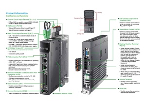 ASD-A3-0721-L 750W Pulse Drive 220V Serie A3 RS485 Modbus IP20 para Equipos de Automatización de Dispensación y Etiquetado - Product Image 5