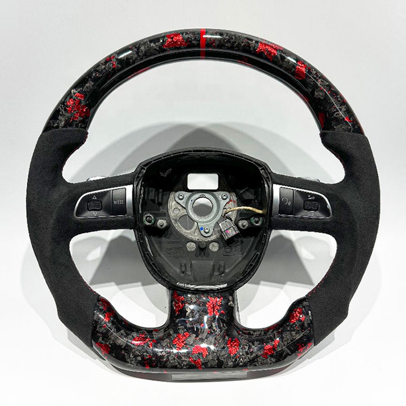 Forged Carbon Fiber Racing Steering Wheel for Audi S5, Golf 7 R, Jetta A4 - Innovagear Technology