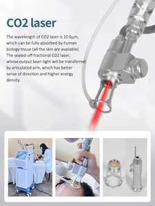 เครื่องเลเซอร์ CO2 แบบ Fractional สำหรับลบรอยแผลเป็น กระ ฝ้า เครื่องตัดด้วยเลเซอร์ CO2 อุปกรณ์ความงามสำหรับใช้ในบ้าน - Product Image 4