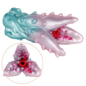 GEEBA Fantasía Alienígena Planta Masturbadora Monstruo Flor Piranha Copa de Ejercicio Masculina Vagina de Bolsillo Juguetes Sexuales Precio al por Mayor - Product Image 4