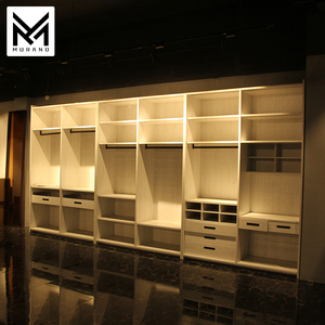 High Quality Whole-house Custom Design Affordable Ready Made Walk in Closet <strong>Flat</strong> <strong>Pack</strong> White Bedroom Walkin <strong>Wardrobe</strong> - Product Image 6