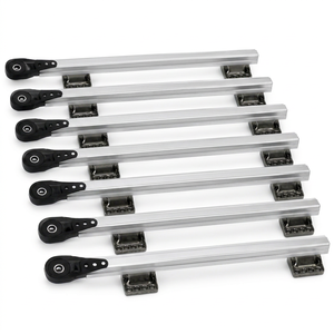 Industrial Aluminum Side Stay Components for Textile <b>Machinery</b> OEM Production Precision Manufactured <b>Binder</b> Parts - Product Image 1