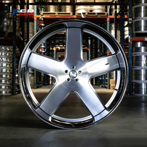 Rines Forjados de 19-22 Pulgadas, Nuevos, 4 Piezas, 25 mm, Cromados, para Modelos Rolls Royce Cullinan - Product Image 1